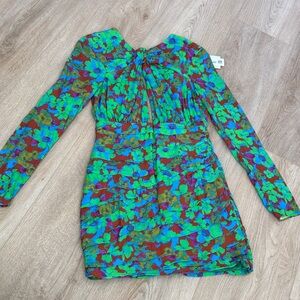 Zara Multicolor Floral Dress
